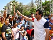 وزير الرياضة ومحافظ القاهرة يطلقان إشارة بدء "ماراثون القاهرة" وسط مشاركة 5000 متسابق