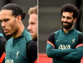 محمد صلاح وفان دايك فى تدريبات ليفربول استعدادا لمواجهة وولفرهامبتون.. صور