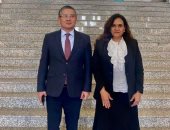 نائب وزير الخارجية الكازاخى الجديد يستقبل السفيرة المصرية فى نور سلطان