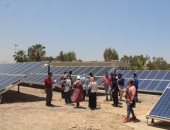 القابضة للمياه تنظم زيارة ميدانية لمحطة الطاقة الشمسية بموقع "9 ن" بالإسكندرية