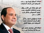 الجيش حارب الإرهاب والتخلف والتردى.. الرئيس يتحدث من "مستقبل مصر" إنفوجراف
