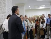 شباب الدبلوماسية الهولندية فى زيارة لمركز الأزهر العالمي للفتوى الإلكترونية