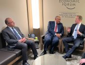 أمن الغذاء العالمى والأزمة الأوكرانية على مائدة مباحثات شكري ورئيس دافوس