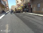 محافظ الإسكندرية: إنهاء 75% من خطة رصف الطرق بنطاق حي عامرية أول.. صور