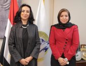مايا مرسى تستقبل مديرة منظمة تنمية المرأة بالدول الأعضاء بمنظمة التعاون الإسلامى