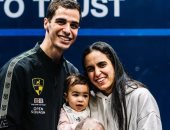 قصة صور.. على فرج يستعيد عرشه على صدارة الاسكواش