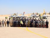 القوات الجوية تحتفل بمرور 40 عاما على هبوط أول طائرة "F16" بمصر..صور