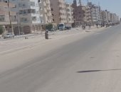 رصف شوارع مدينة السلام بالسويس وخط مياه شرب جديد.. فيديو