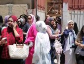 طلاب إعدادية بورسعيد: امتحان العلوم سهل وكان يجب التدريب أكثر على البابل شيت.. لايف