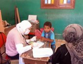 استمرار قوافل جامعة قناة السويس بشرق القناة ضمن "حياة كريمة".. صور