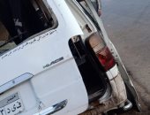 مصرع طفل وإصابة 18 آخرين فى حادث انقلاب ميكروباص بطريق القاهرة - الفيوم