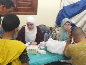 جامعة بنها تنظم قافلة طبية بقرية نامول بطوخ.. ضمن حياة كريمة