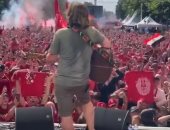 ليفربول ضد الريال.. جمهور الريدز يملأ ساحات باريس وظهور علم مصر "فيديو"