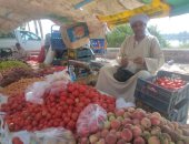 الطماطم بـ15 جنيها والبطاطس بـ5.. أسعار الخضروات من سوق السبت بقنا.. فيديو