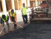 محافظ الإسكندرية: إنهاء 65% من خطة رصف الطرق بنطاق حى المنتزه ثان.. صور