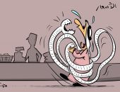 كاريكاتير اليوم.. الأسعار تخنق مواطني العالم بسبب الأزمات المتلاحقة