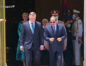 الرئيس البولندى وقرينته يصلان قصر الاتحادية للقاء الرئيس السيسي	