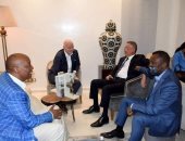 إنفانتينو وموتسيبي فى المغرب لحضور نهائي دوري أبطال أفريقيا.. صور