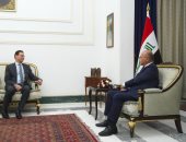 الرئيس العراقى: نحرص على العمل مع مصر لإرساء الأمن والاستقرار فى المنطقة.. فيديو
