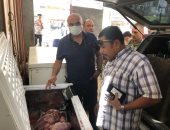ضبط 800 كجم لحوم مجهولة المصدر بمحال فى حى الدقى