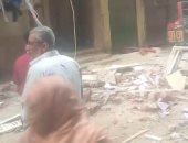 تهشم حوائط منزل بسبب انفجار غاز بالعمرانية دون إصابات