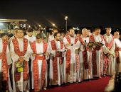 الكنيسة الأرثوذكسية تحتفل بعيد دخول المسيح أرض مصر بالمعادى