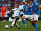 منتخب الأرجنتين يدك شباك إيطاليا بثنائية فى الشوط الأول.. فيديو