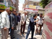 تحرير مخالفات تموينية ومزاولة نشاط بدون ترخيص فى بنى سويف