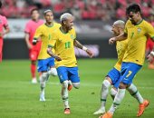 منتخب البرازيل يكتسح كوريا الجنوبية بخماسية وديًا.  فيديو 