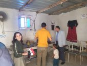 مدير ثقافة شمال سيناء يتفقد بيت ثقافة قرية قاطية