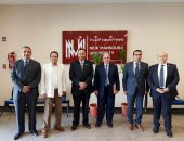 جامعة المنصورة الجديدة تستقبل لجنة قطاع الدراسات القانونية بالمجلس الأعلى للجامعات
