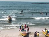 إنقاذ 38 حالة من الغرق برأس البر.. ومطروح تتعاقد مع شركة إنقاذ للمصطافين
