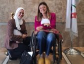 إيمان كريم تزور المجلس الأعلى لحقوق الأشخاص ذوى الإعاقة بالأردن