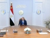 الرئيس السيسي يجتمع مع المستشار عمر مروان وزير العدل