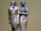 تمثال فرعونى فى أزمة بيكيه وشاكيرا.. قصة حب منقرع وزوجته خع مرر نبتى الثانية