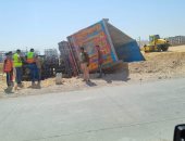 إدارة مرور السويس تؤكد انتظام الحركة المرورية بطريق العين السخنة