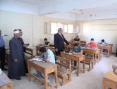 رئيس جامعة الأزهر يتفقد لجان امتحانات الشهادة الثانوية الأزهرية بشبين الكوم