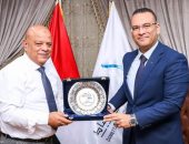 عميد معهد تدريب الموانئ فى زيارة لميناء دمياط