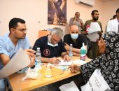 أشرف الداودى يشهد ختام فعاليات قافلة جامعة الأزهر الطبية بمستشفى قنا العام