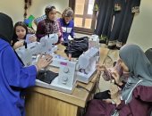 تدرب الأطفال على صناعة ملابس الدمى والعرائس بقصور ثقافة شمال سيناء