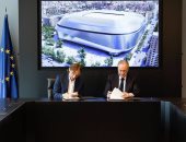 مراسم توقيع مودريتش على عقده الجديد مع ريال مدريد.. صور