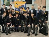 وصول منتخبى اليابان و هونج كونج للقاهرة للمشاركة فى الدورى العالمى للكاراتيه