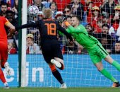 التعادل السلبى يحسم شوط ويلز ضد هولندا الأول فى دورى الأمم الأوروبية