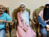 فرحة وزغاريد بمنزل مريم محمد الثالث مكرر بالشهادة الإعدادية فى الغربية.. لايف