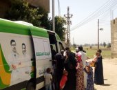 الكشف على 1102 مواطن فى قافلة طبية مجانية بدشنا ضمن مبادرة "حياة كريمة"