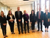 وزيرة التعاون الدولى تلتقى مدير الأنشطة الخارجية لبنك الاستثمار الأوروبى