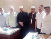 وكيل أزهر الإسكندرية ووفد من المشيخة يتفقدون لجان الثانوية بسموحة