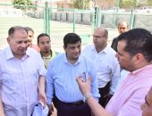 حياة كريمة.. محافظ أسيوط يتابع إنشاء مركز شباب ونقطة شرطة بنى رافع (صور)