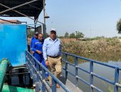 رئيس "مياه المنوفية" يتفقد عددا من المحطات بمدينة أشمون