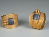 قصة أثر.. أساور من الذهب للملك رمسيس الثانى فى متحف الحضارة